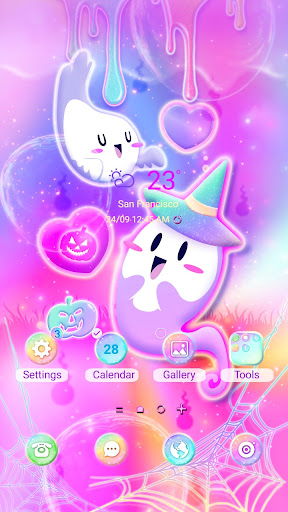 Android application Mimic Ghost Friends- Wallpaper screenshort