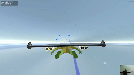 Wingsuit Body Motion Screen 3