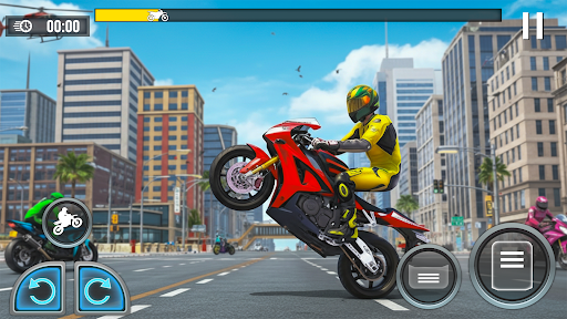 Bike Driving Stunt Bike Game ekran görüntüsü