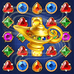 Cover Image of Download 1001 Jewel nights - Match 3  APK