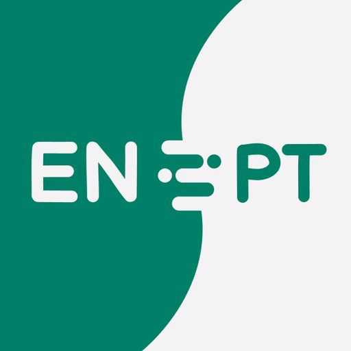 Portuguese-English translator logo