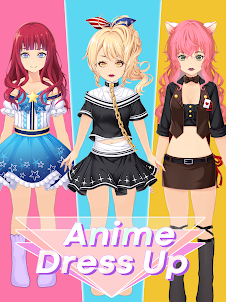 Anime Girls Dress Games