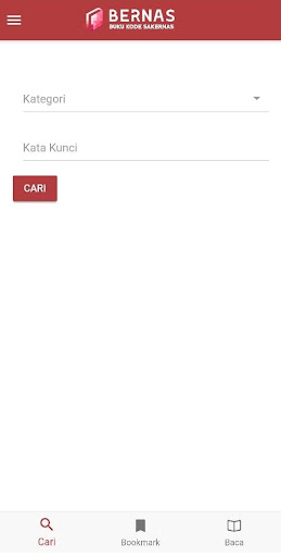 Android application Bernas screenshort