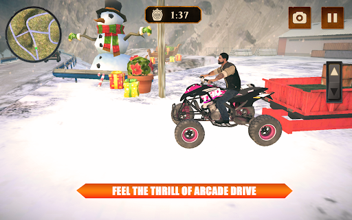 Offroad Quad Bike Transport 3D screenshot 13