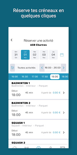 CChartres Squash Badminton Screen 3
