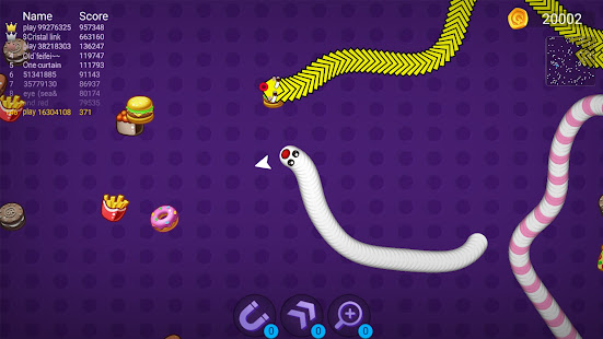 Snake Battle: Multiplayer Snake Game Varies with device screenshots 16