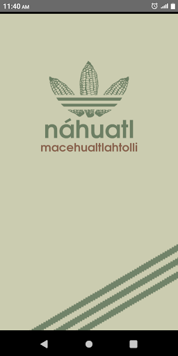 Android application Macehualtlahtolli screenshort