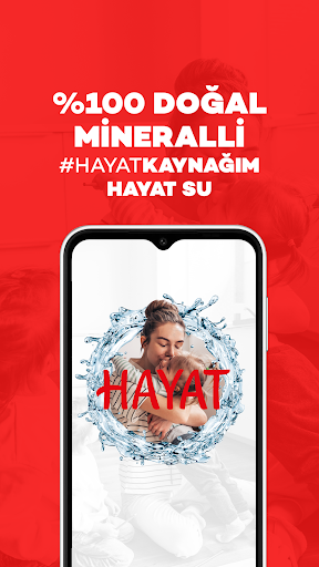 Android application Hayat Su screenshort