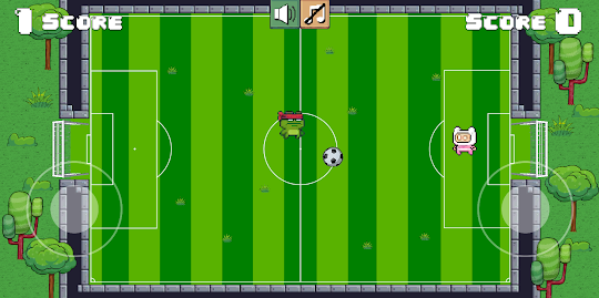 Mini-soccer for 2P