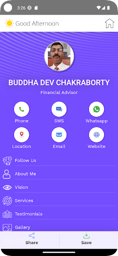 Android application BUDDHADEV CHAKRABORTY screenshort