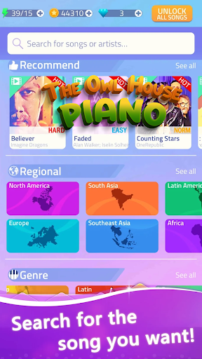 Android application The Owl House Piano screenshort
