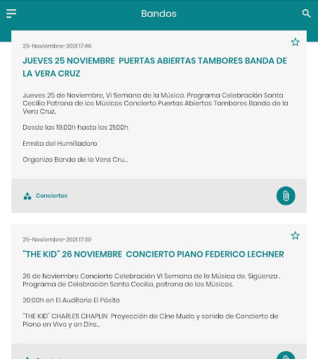 Sigüenza Informa Screen 2