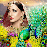Cover Image of Download Peacock Photo Editor Frames 1.8 APK