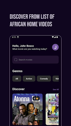 Android application owosh screenshort