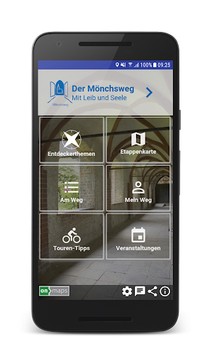 Android application Mönchsweg screenshort