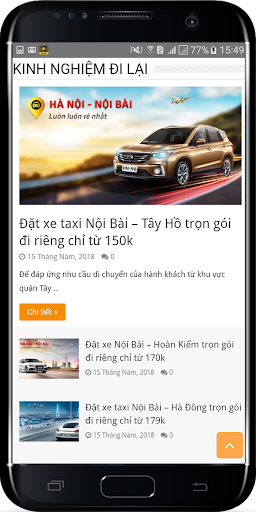 Taxi Nội Bài - Xe đi Nội Bài -