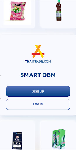 Android application Thaitrade Smart OBM screenshort