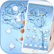無料ブルーウォーターローズフラワーテーマの壁紙 Blue Water Rose Flower - Androidアプリ