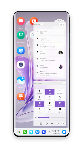 ViVo S17 theme for launcher Screen 3