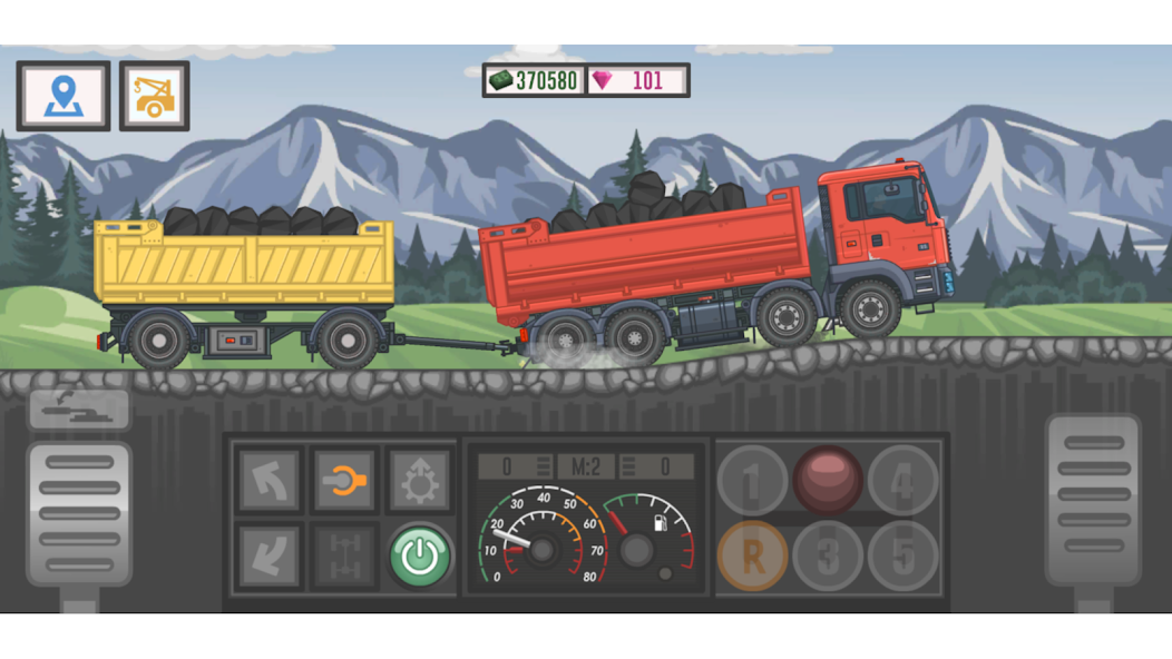 Trucker and Trucks v4.1 APK + Mod [Unlimited money] for Android