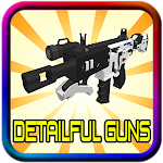 Cover Image of ダウンロード Detailful Guns Addon for Minec  APK