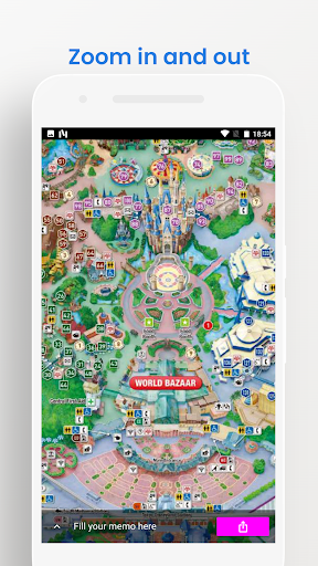 TOKYO LAND/SEA PARK MAP GUIDE Screen 3
