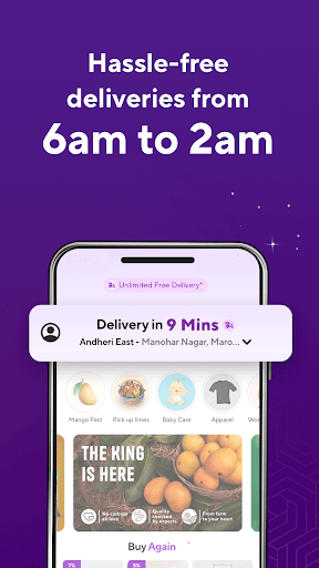 Zepto:10-Min Grocery Delivery* Screen 2