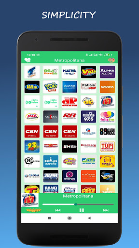 Android application Rádio Brasil - Ao Vivo ! screenshort