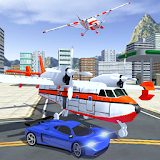 Tourist Airplane Transporter Flight Sim 2018 icon
