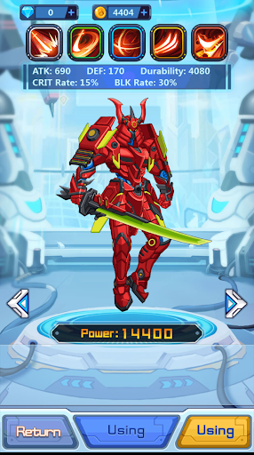 Mecha Warriors Screen 2