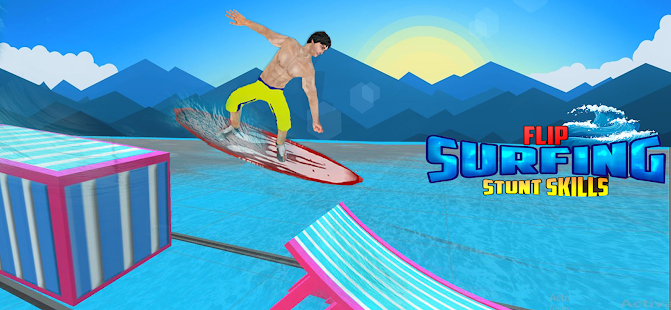 Flip Surfing : Diving Stunt Master Race 5 screenshots 9