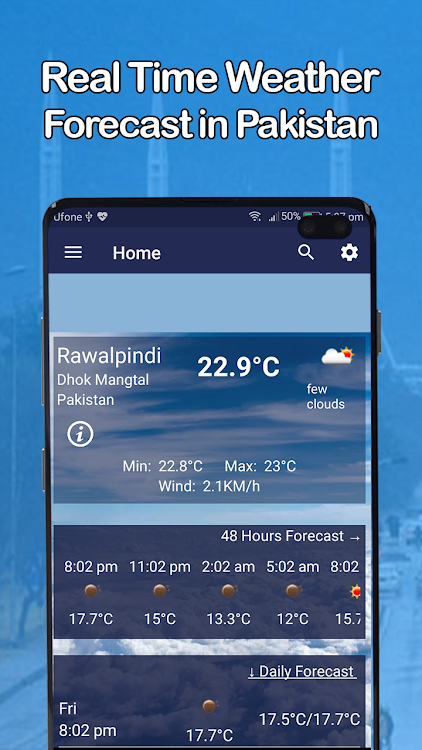 Pakistan Weather Forecast Live - 2.5 - (Android)