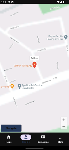 Saffron Takeaway Ayr Screen 2