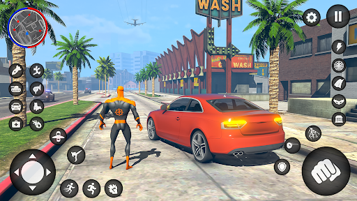 Spider Rope Game Fly City hero Screen 2