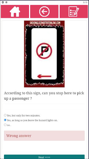 Driving License Test Australia Screen 3
