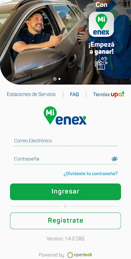 Android application Mi Enex screenshort