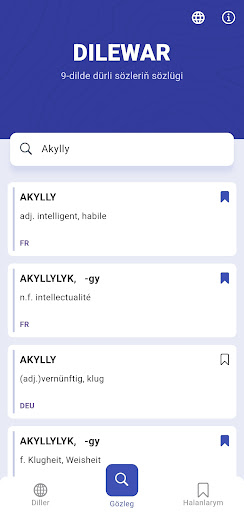 Dilewar - Sözlük Screenshot