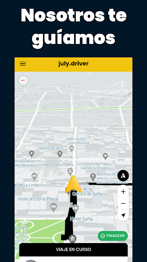 july.driver Screen 3
