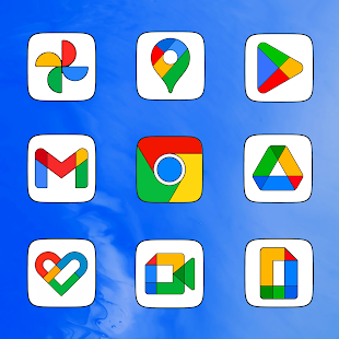 Pixly Square - Icon Pack Capture d'écran