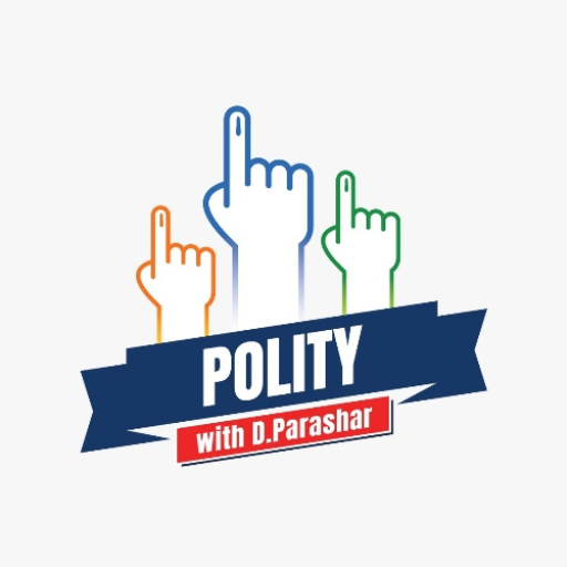 Polity with D.Parashar logo