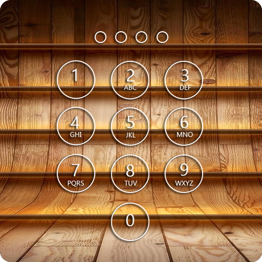 Wood Lock Screen logo