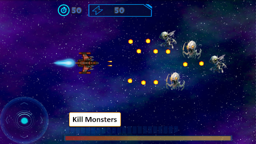 Android application Horizont - Space Shooter game screenshort