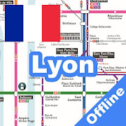 Lyon Metro Map (Offline) TCL