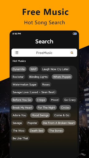 Android application Music Downloader & Mp3 Songs M screenshort