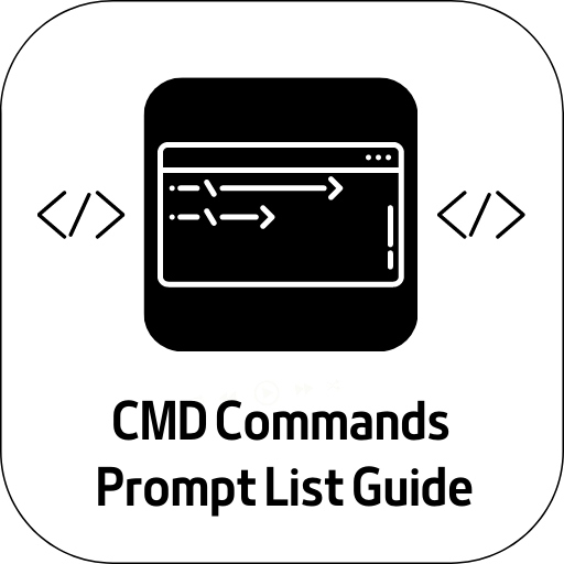 CMD Commands Prompt List Guide logo
