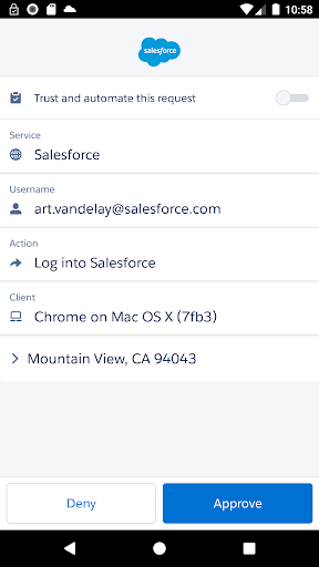 Salesforce Authenticator 5