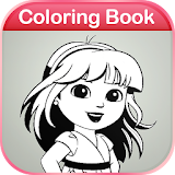 Coloring of Dora The Adventure icon