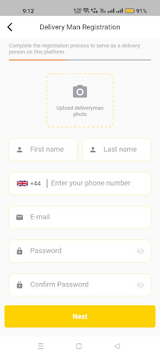 Tunakula - Delivery App Screen 3