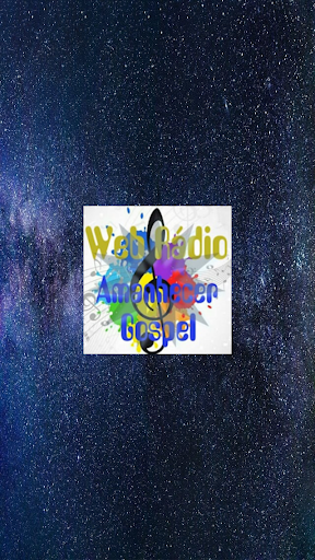 Android application Web Rádio Amanhecer Gospel screenshort