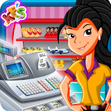 Supermarket Manager Girl Game icon